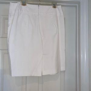 White skirt